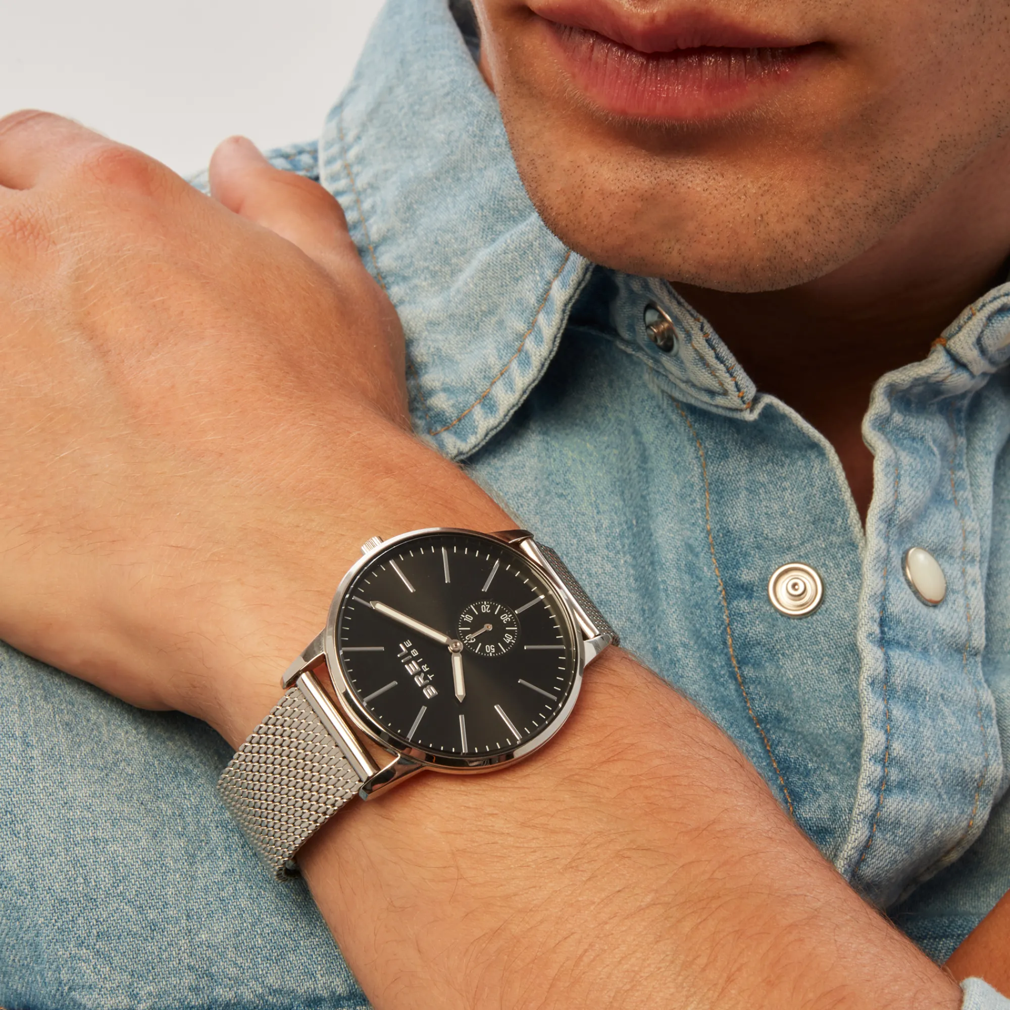 Uomo Breil Solo Tempo-AVERY-PICCOLO SECONDO GENT 41 MM