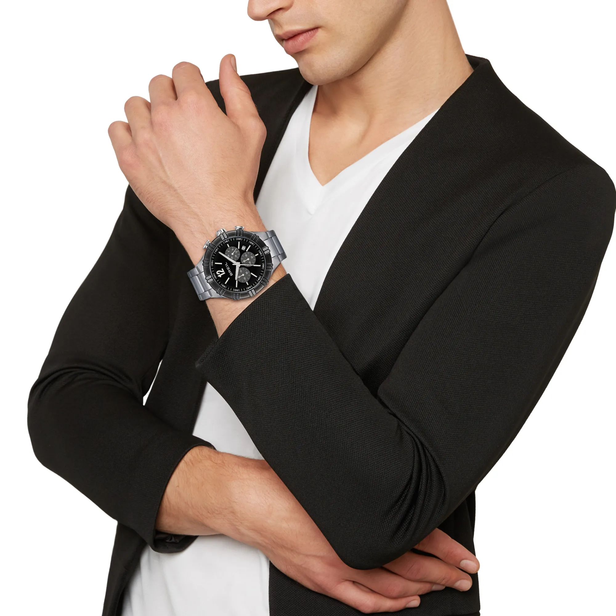 Uomo Breil Chrono-B RISE-CHRONO GENT 44 MM