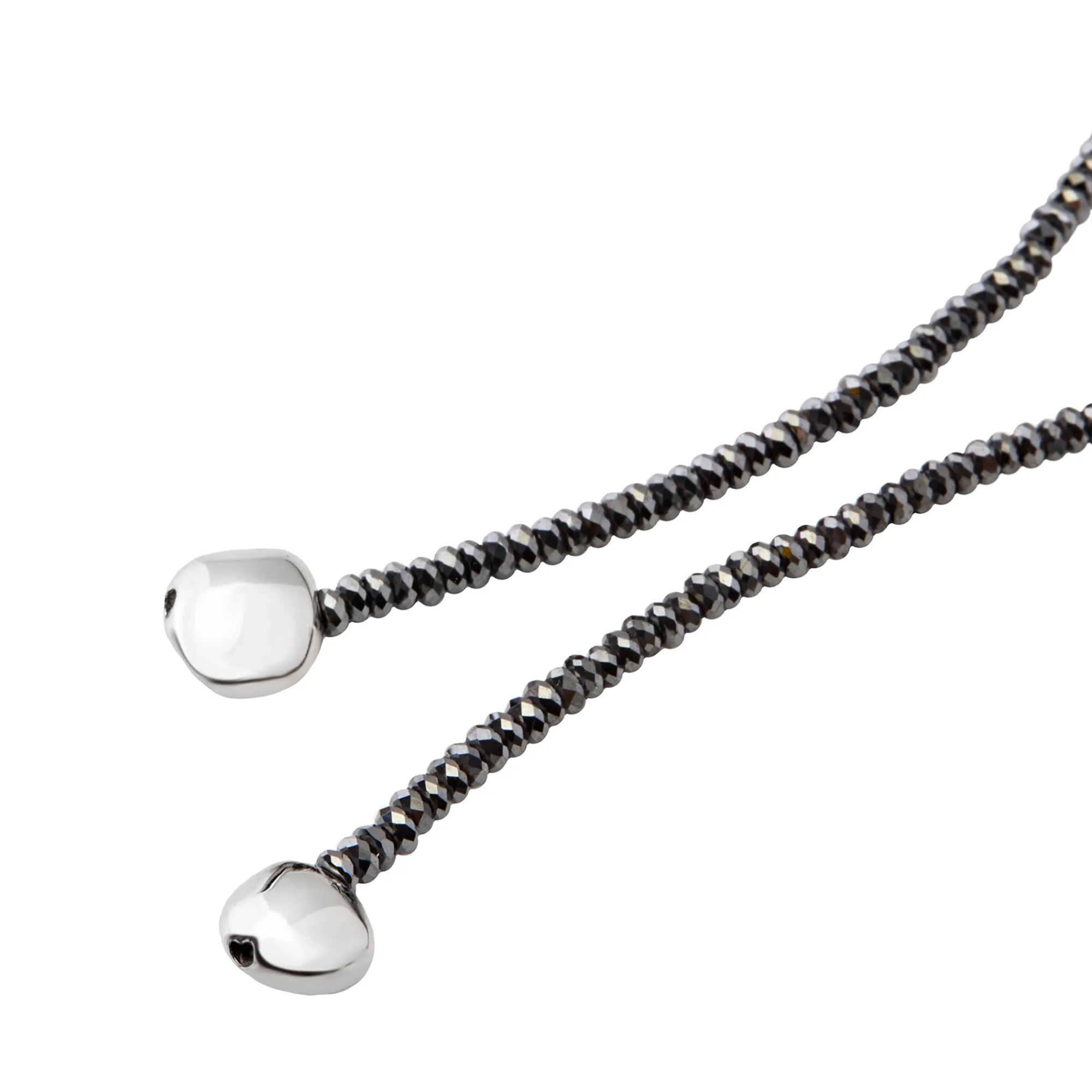 Donna Breil Collane|Idee Regalo Per Lei-B ROCKS-COLLANA A SCIARPA IN EMATITE E ACCIAIO