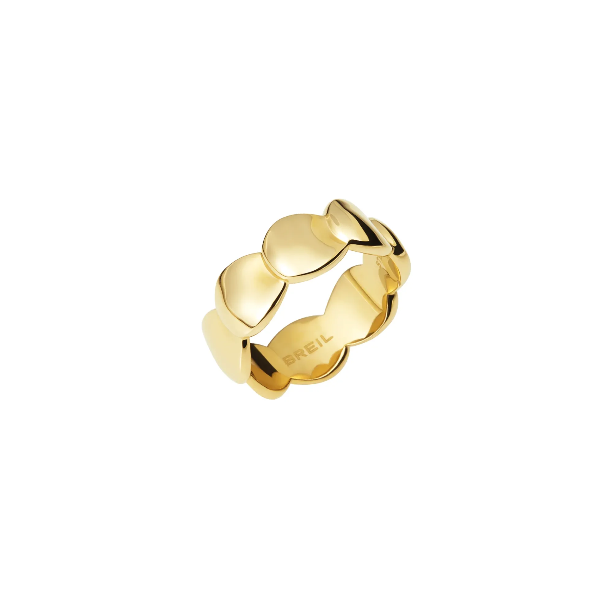 Donna Breil Anelli-B WHISPER-ANELLO IN ACCIAIO IP GOLD