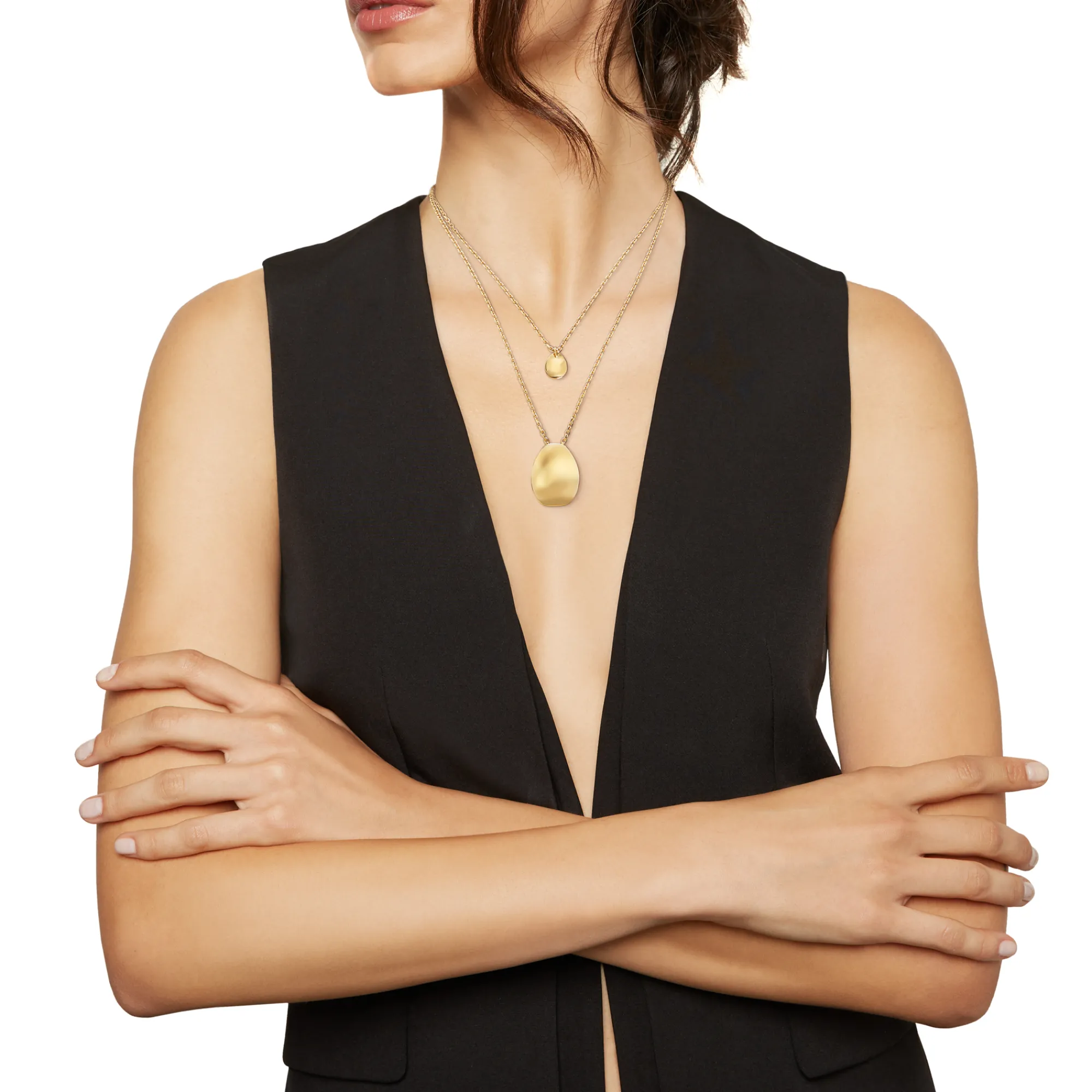 Donna Breil Collane-B WHISPER-COLLANA IN ACCIAIO IP GOLD