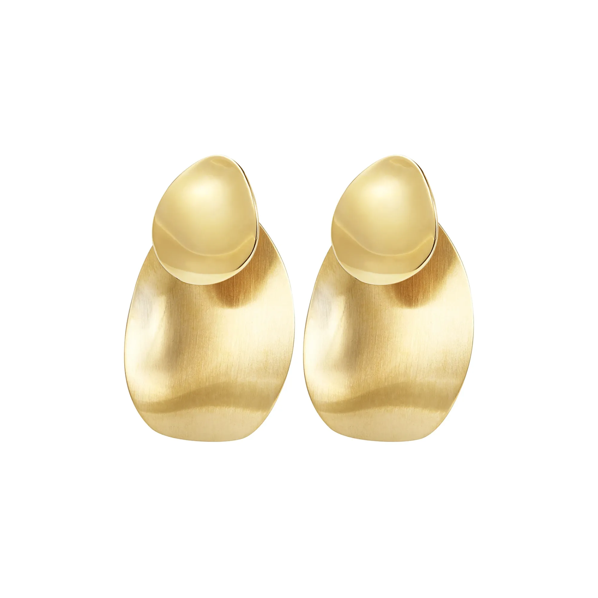 Donna Breil Orecchini|Idee Regalo Per Lei-B WHISPER-ORECCHINI IN ACCIAIO IP GOLD