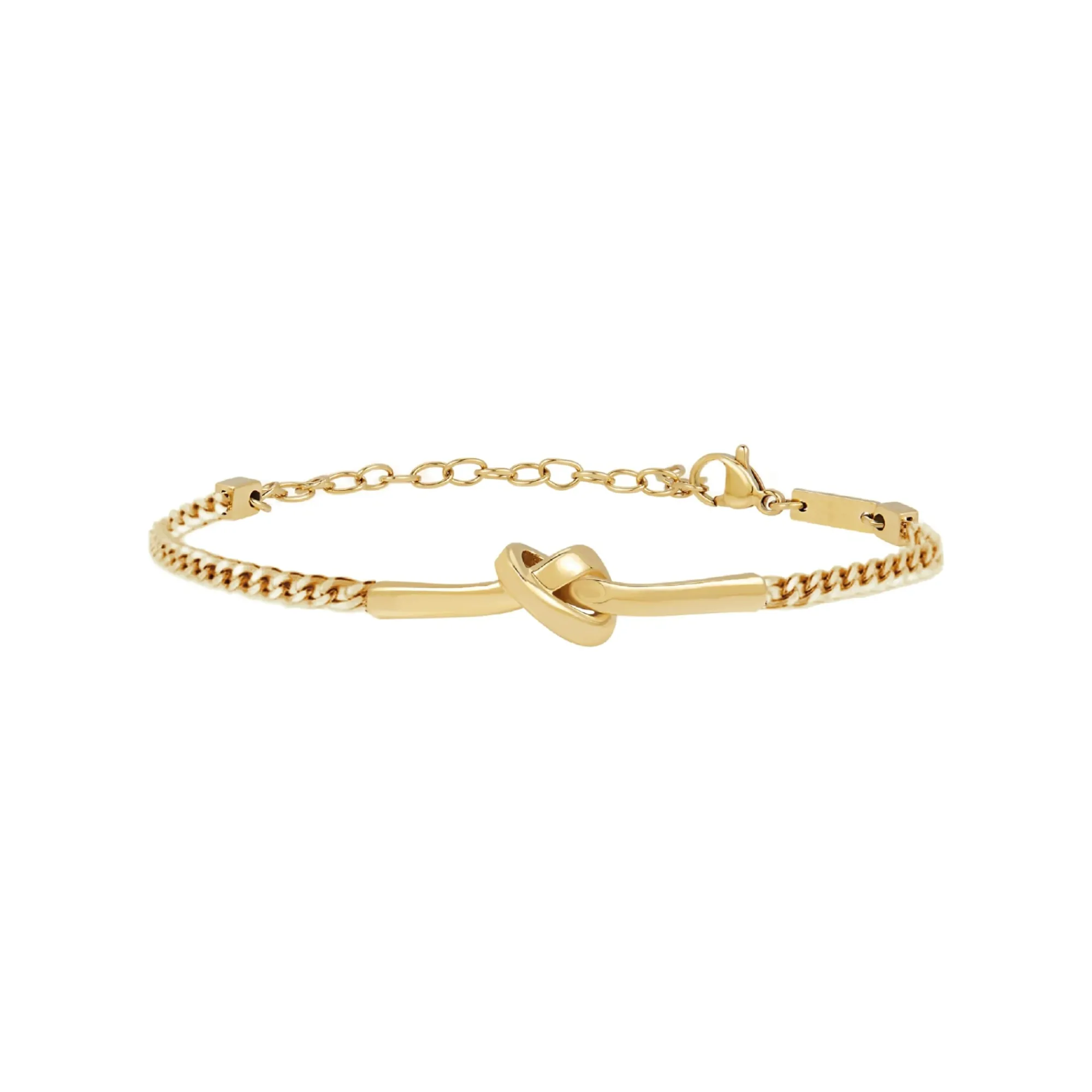 Donna Breil Bracciali|Anniversario-B&ME-BRACCIALE SEMIRIGIDO IN ACCIAIO IP GOLD LUCIDO