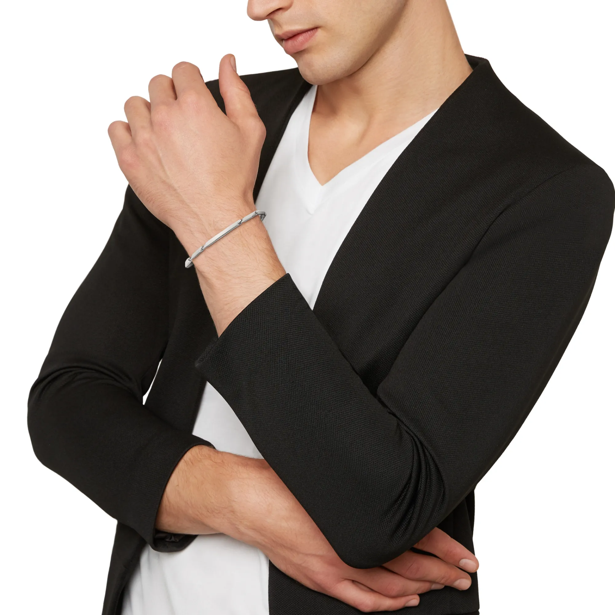 Uomo Breil Bracciali-BOLD-BRACCIALE IN ACCIAIO BILUX