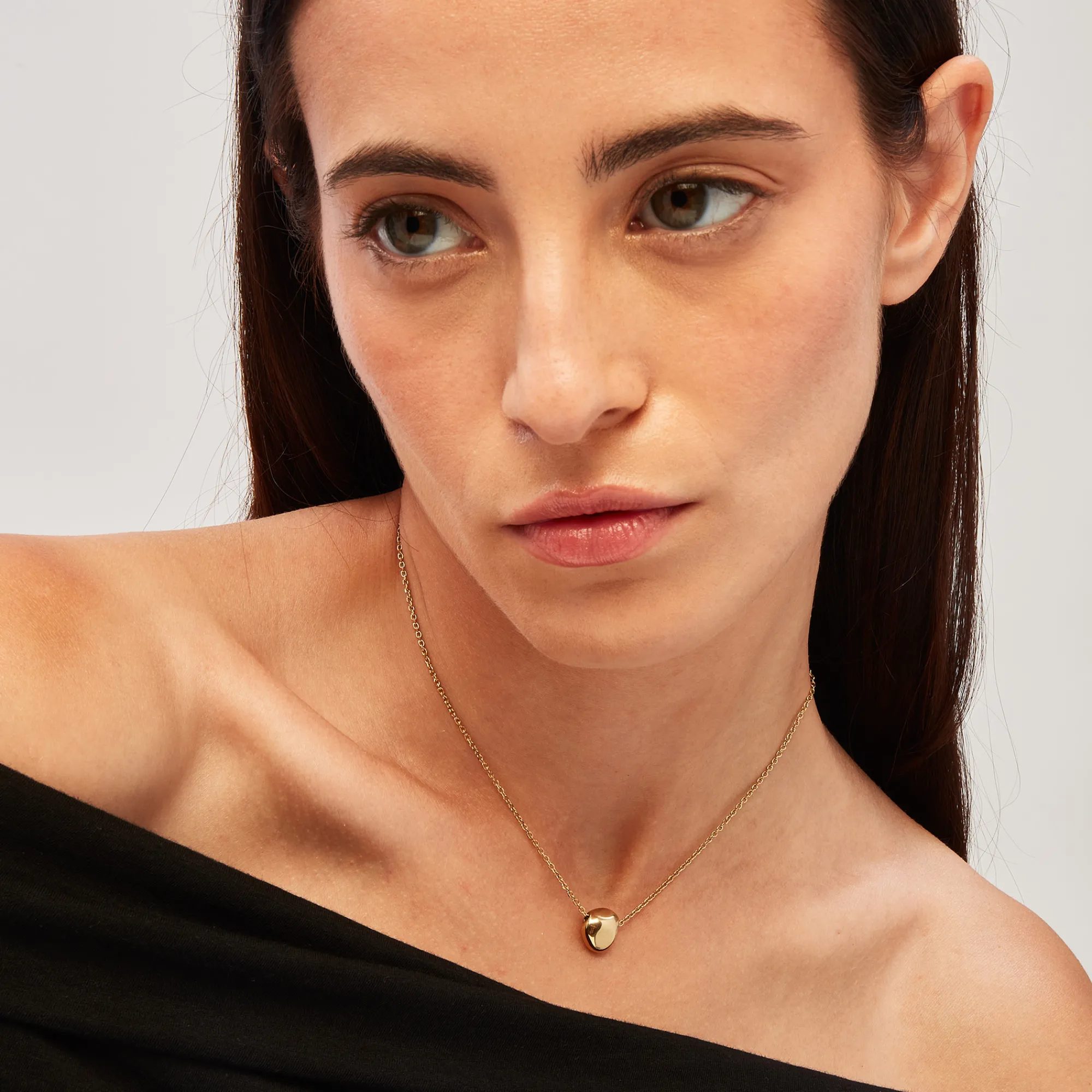Donna Breil Collane|Laurea-BUBBLE-COLLANA IN ACCIAIO COLOR ORO