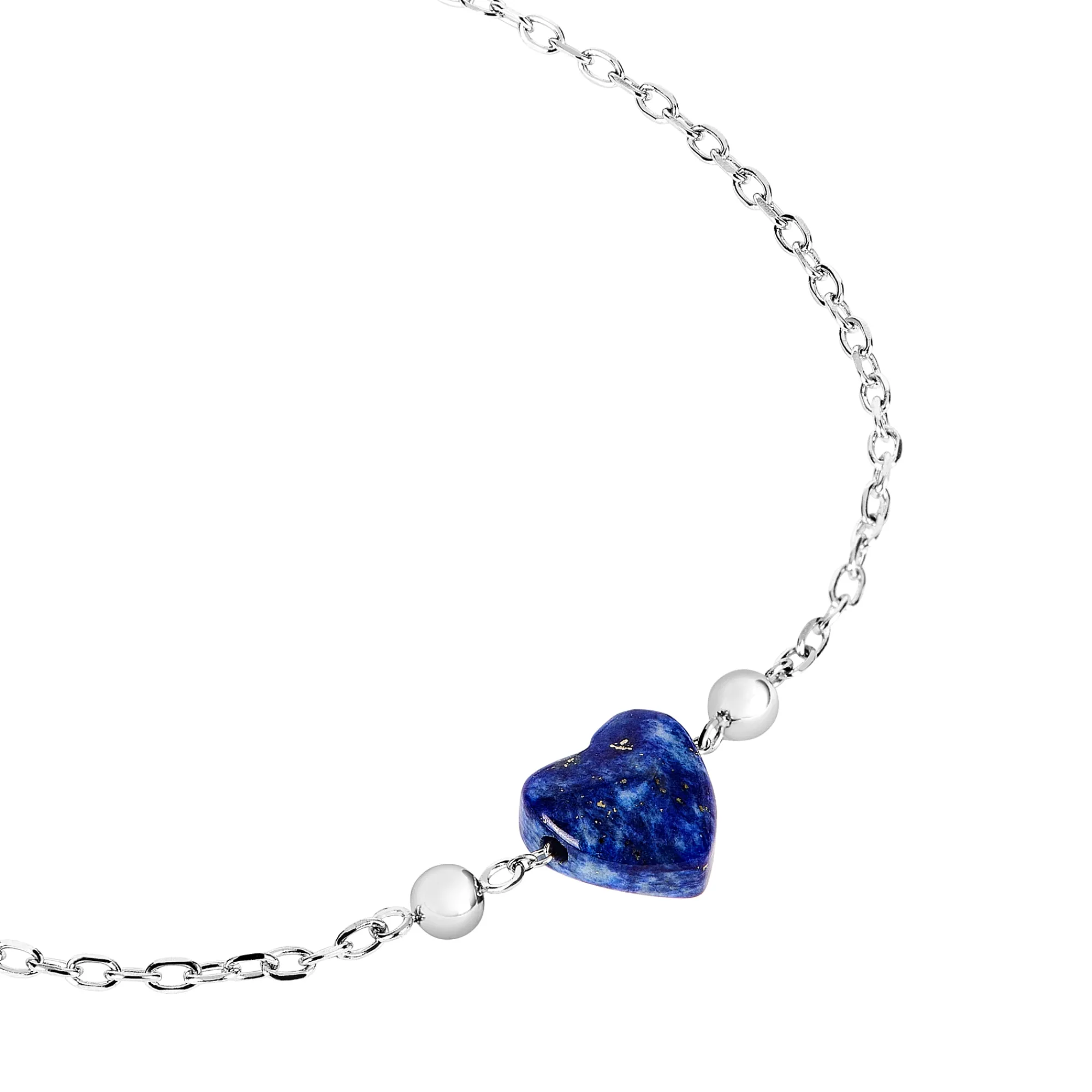 Donna Breil Bracciali|Idee Regalo Per Lei-CANDY-BRACCIALE IN ACCIAIO CON LAPISLAZZOLO