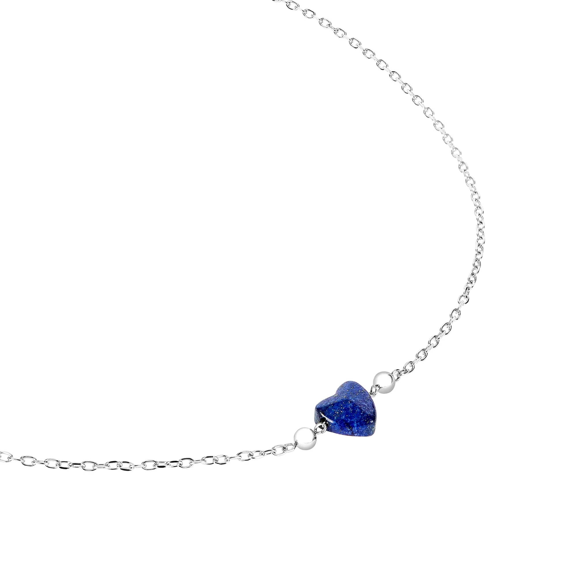 Donna Breil Collane|Idee Regalo Per Lei-CANDY-COLLANA IN ACCIAIO CON LAPISLAZZOLO
