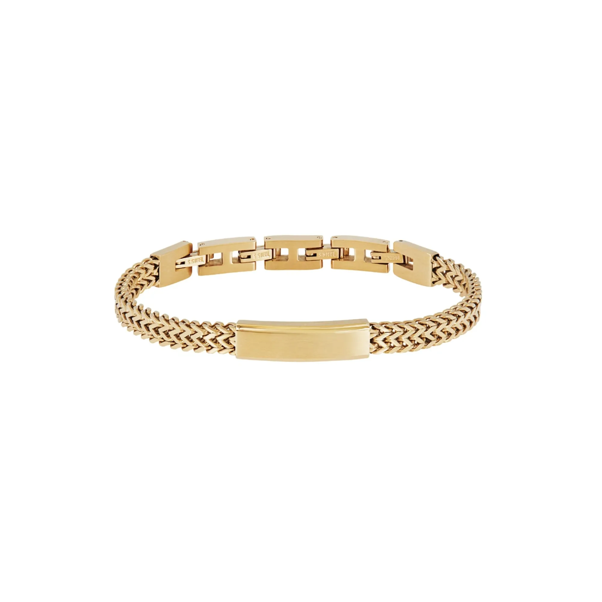 Uomo Breil Bracciali|Idee Regalo Per Lui-EDIT OUT-BRACCIALE IN ACCIAIO IP GOLD