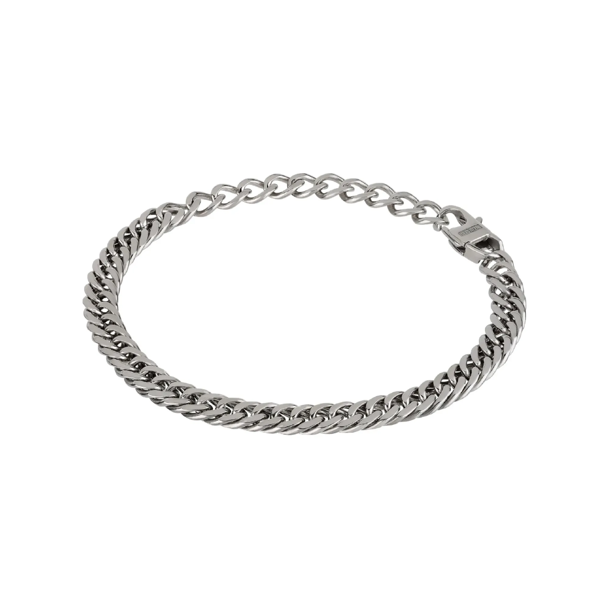 Uomo Breil Bracciali-GRITTY-BRACCIALE IN ACCIAIO LUCIDO