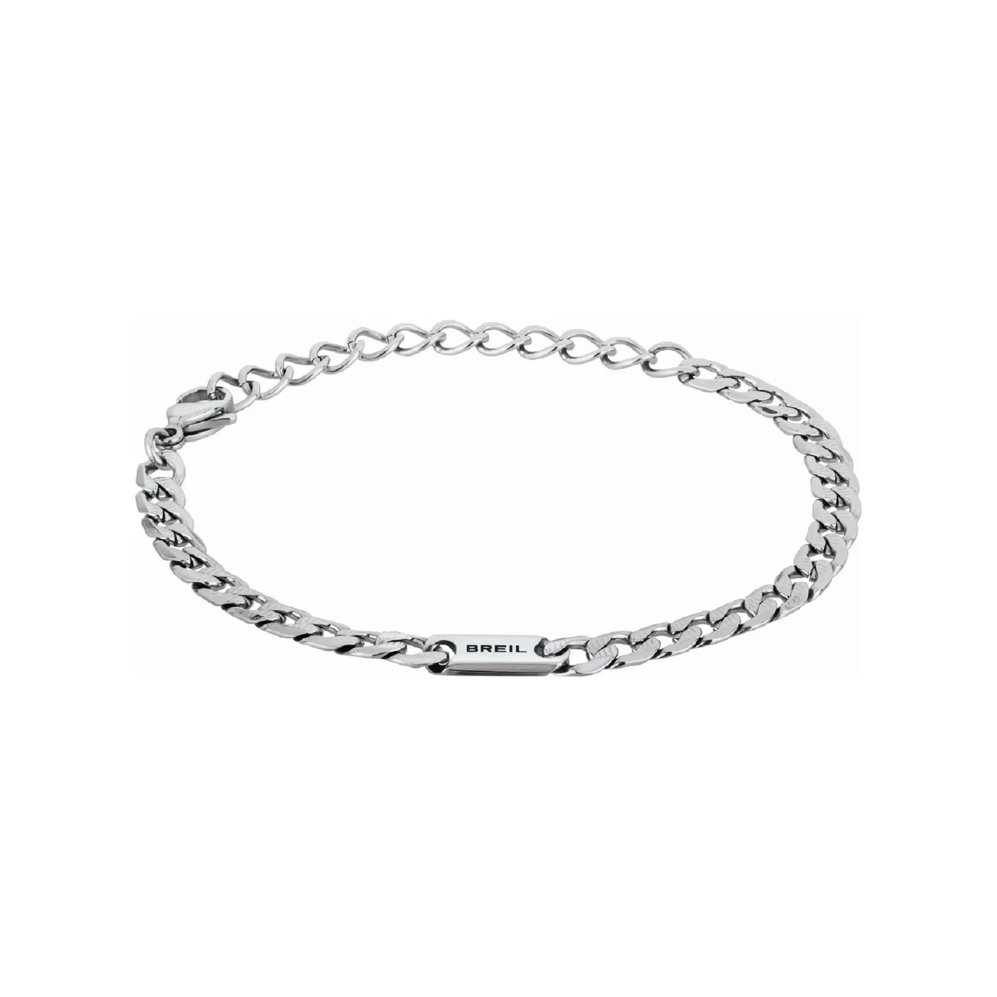 Uomo Breil Bracciali-GROOVY-BRACCIALE IN ACCIAIO LUCIDO