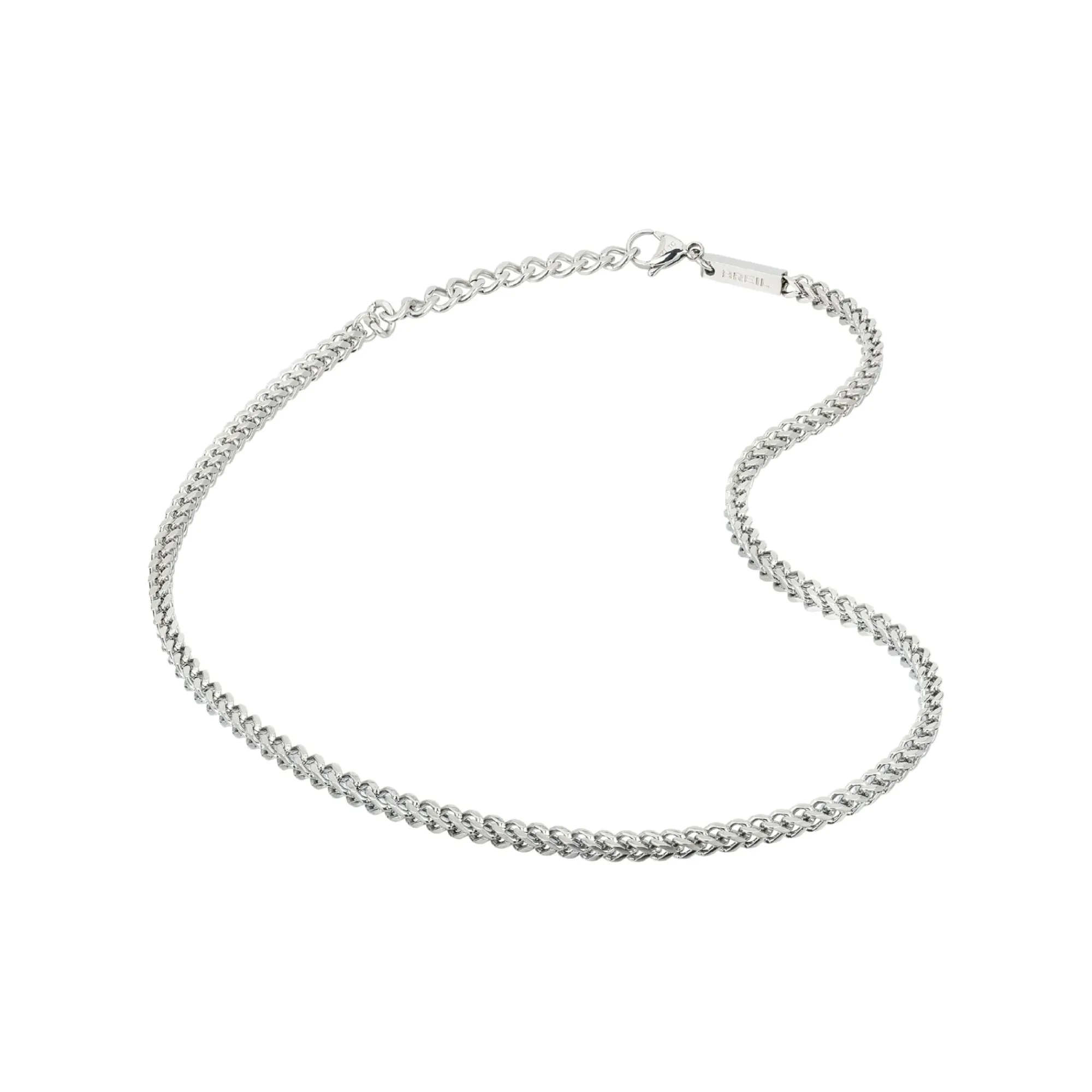 Uomo Breil Collane-GROOVY-COLLANA IN ACCIAIO LUCIDO