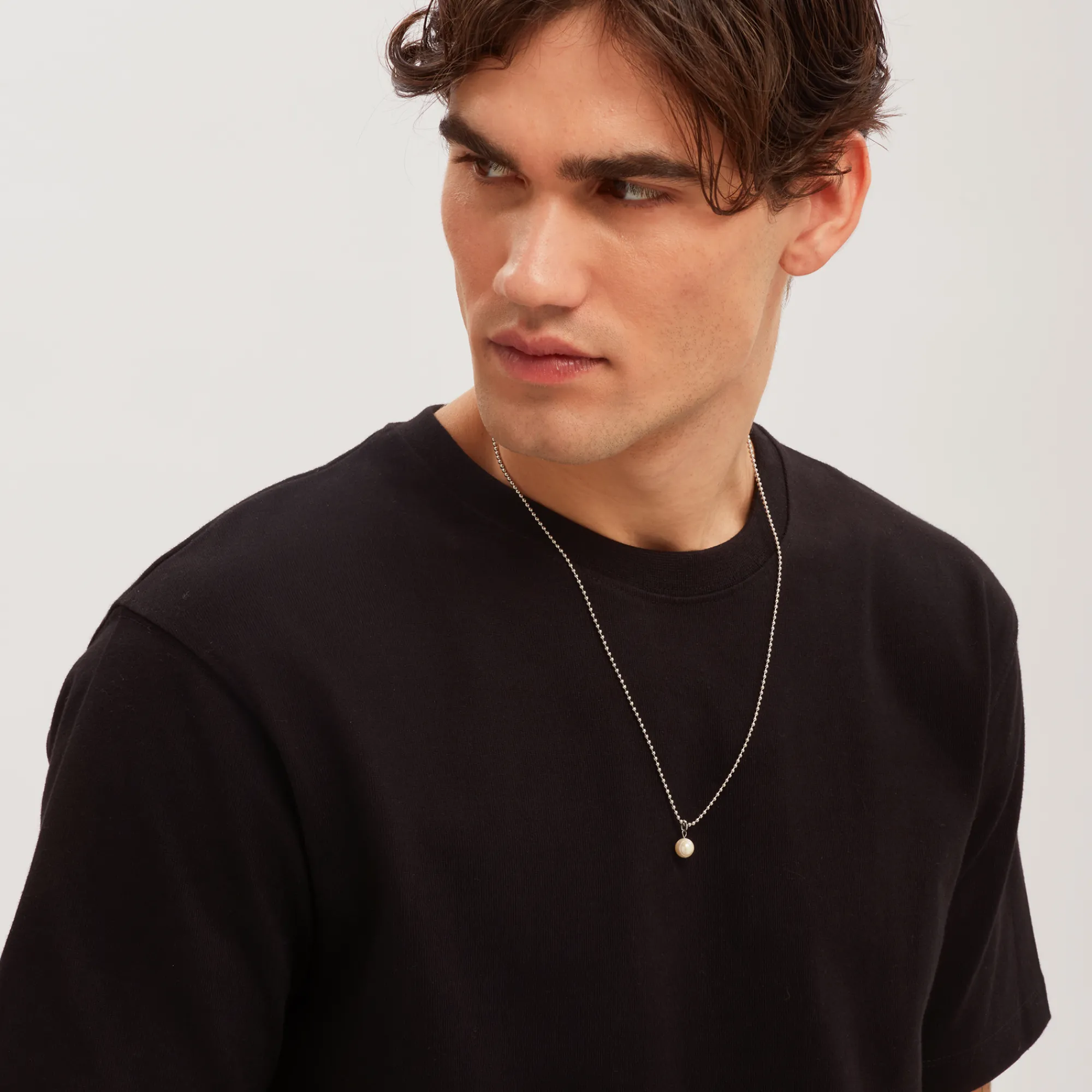 Uomo Breil Collane|Idee Regalo Per Lui-HAZARD-COLLANA BALL CHAIN HAZARD