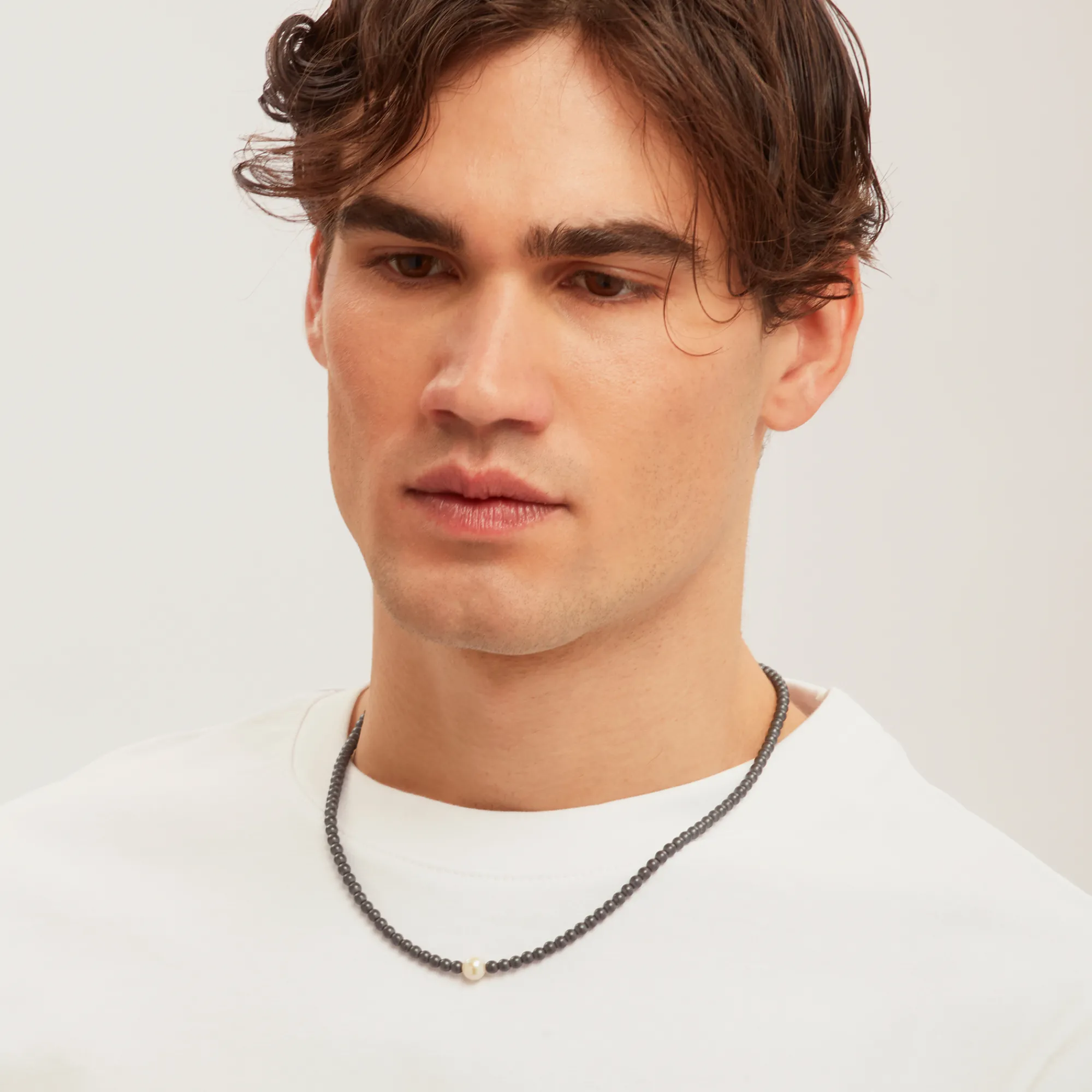 Uomo Breil Collane|Laurea-HAZARD-COLLANA EMATITE HAZARD