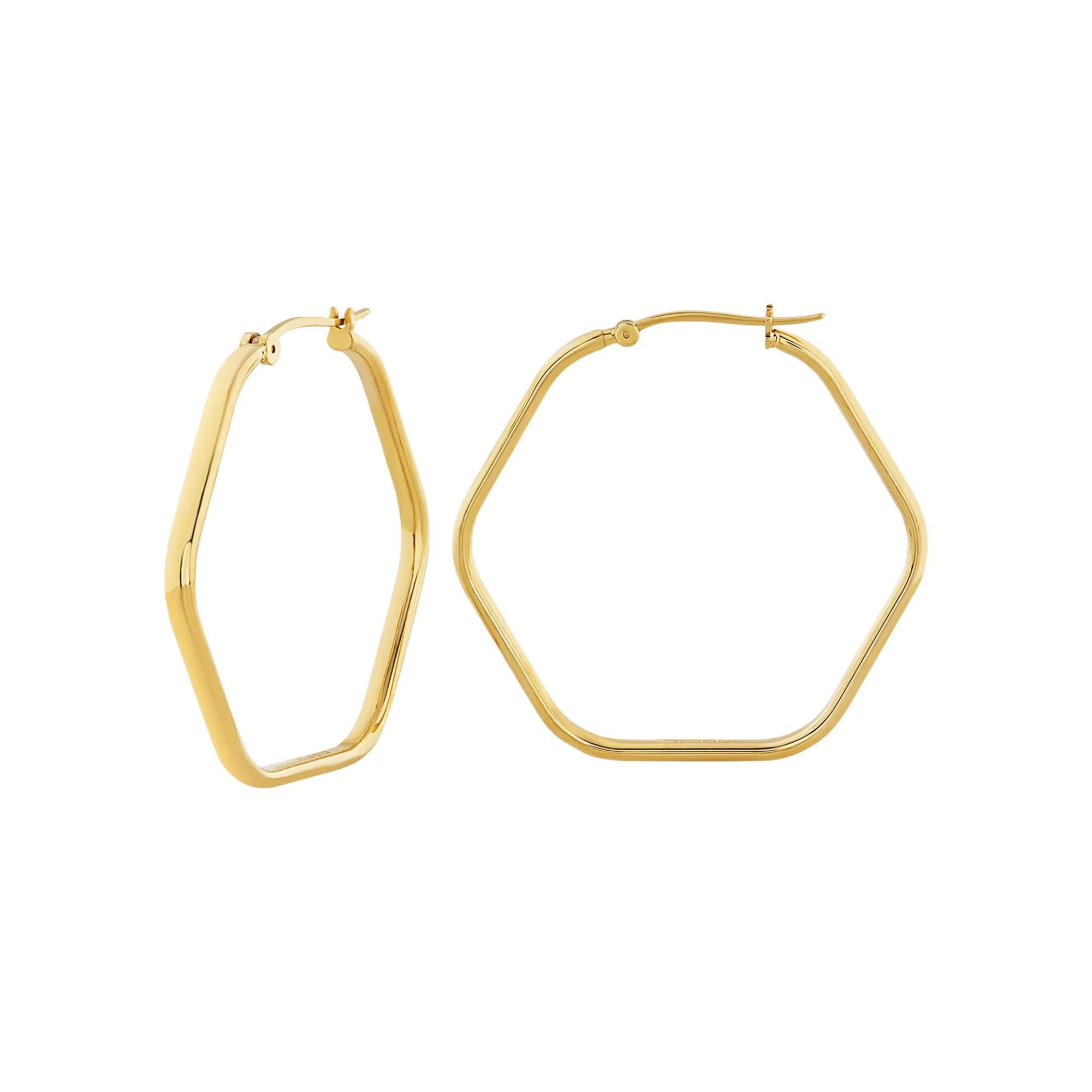 Donna Breil Orecchini-HEXAGONIA-ORECCHINI IN ACCIAIO COLOR ORO