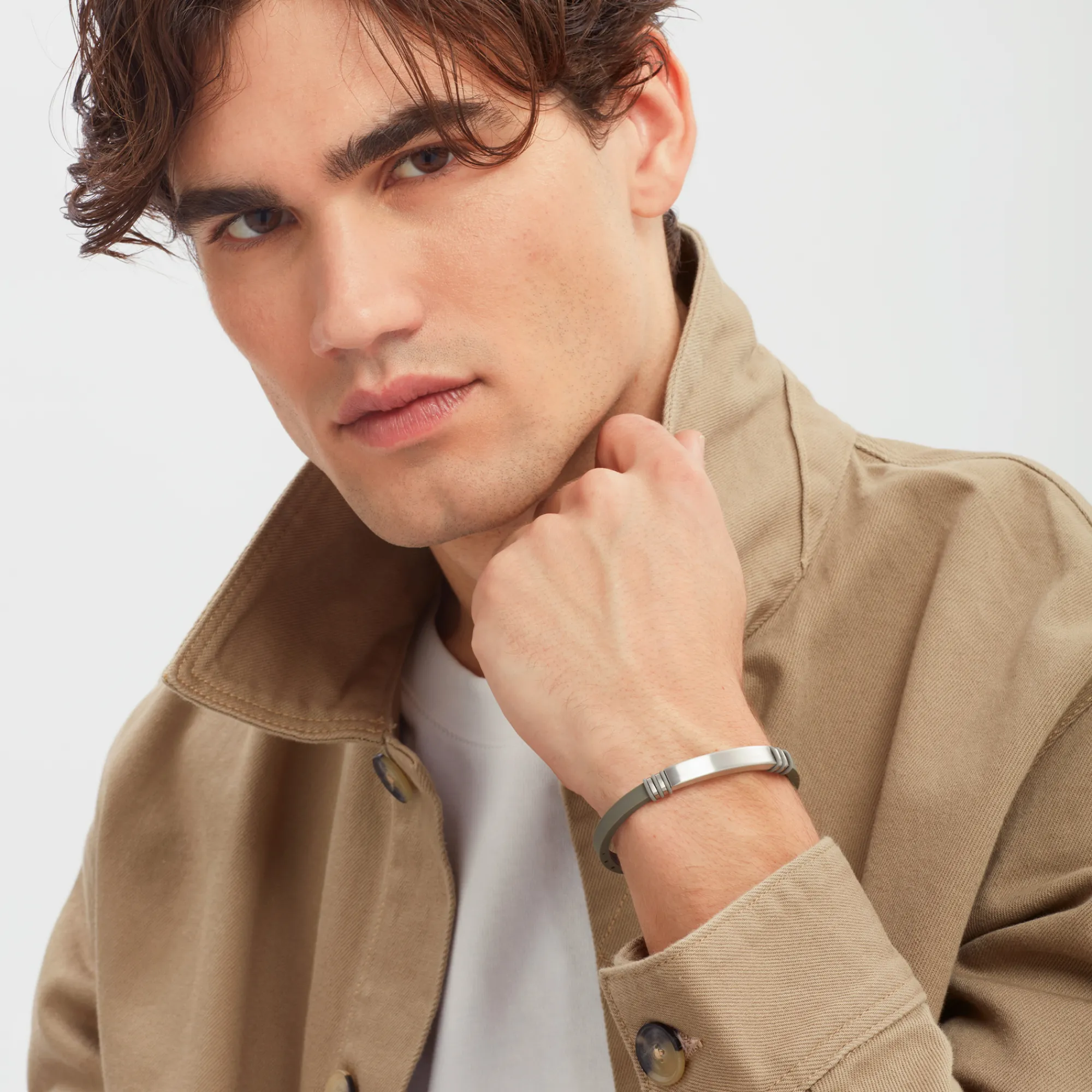Uomo Breil Bracciali|Idee Regalo Per Lui-LIGHT CUFF-BRACCIALE LIGHT CUFF WILD GREEN