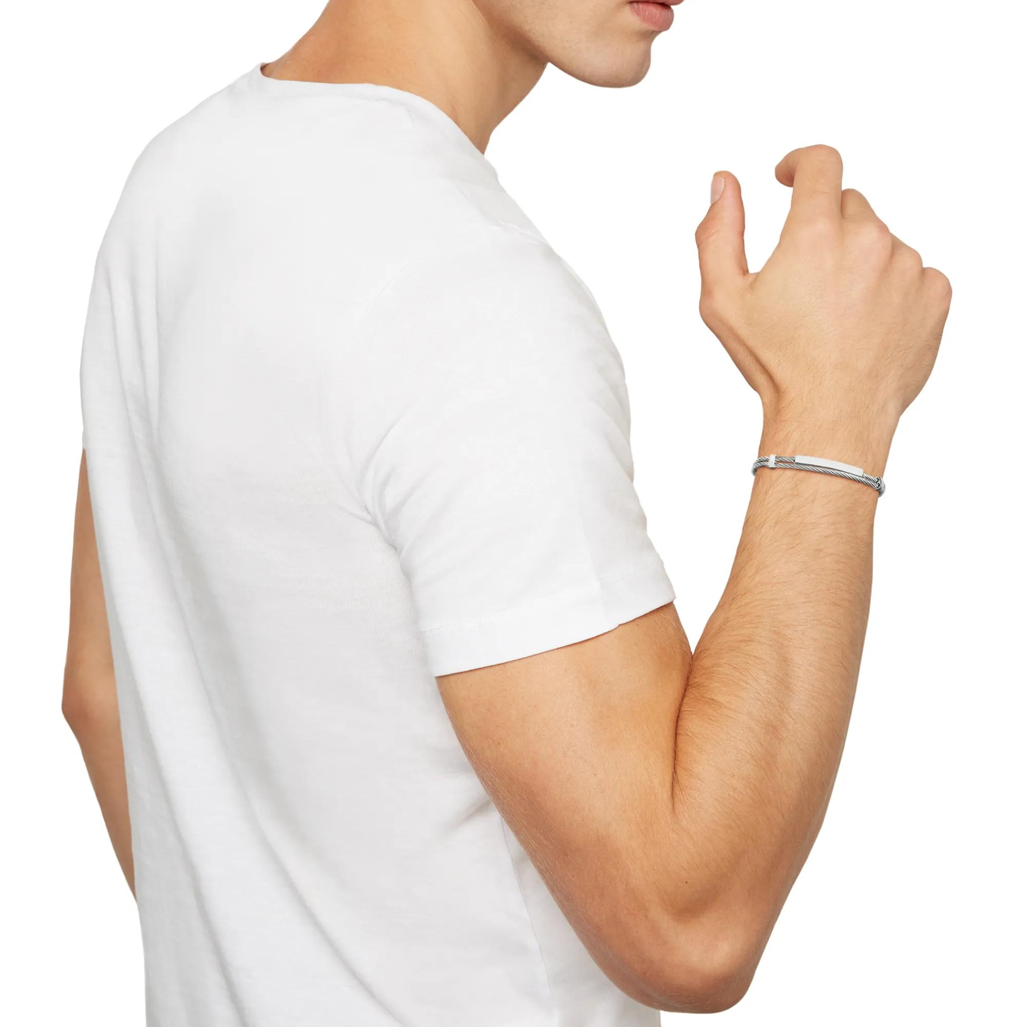 Uomo Breil Bracciali|Idee Regalo Per Lui-LOOP-BRACCIALE IN ACCIAIO