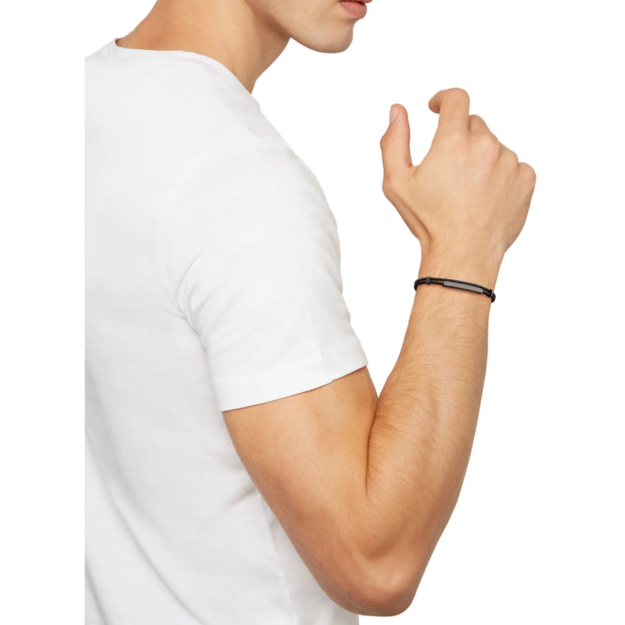 Uomo Breil Bracciali|Idee Regalo Per Lui-LOOP-BRACCIALE IN ACCIAIO