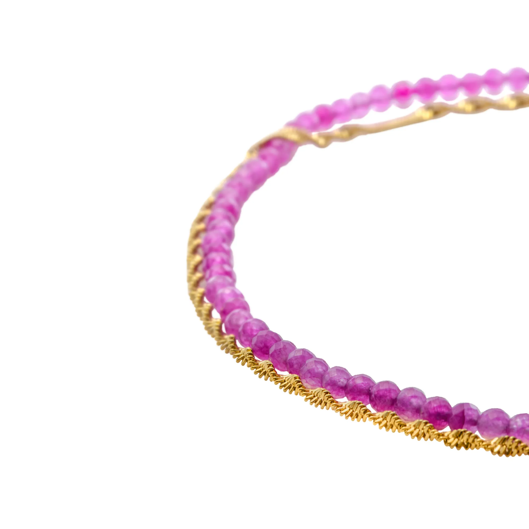 Donna Breil Collane-MAGNETICA SYSTEM-ELEMENTO MEDIUM PURPLE ORCHID - GIROCOLLO