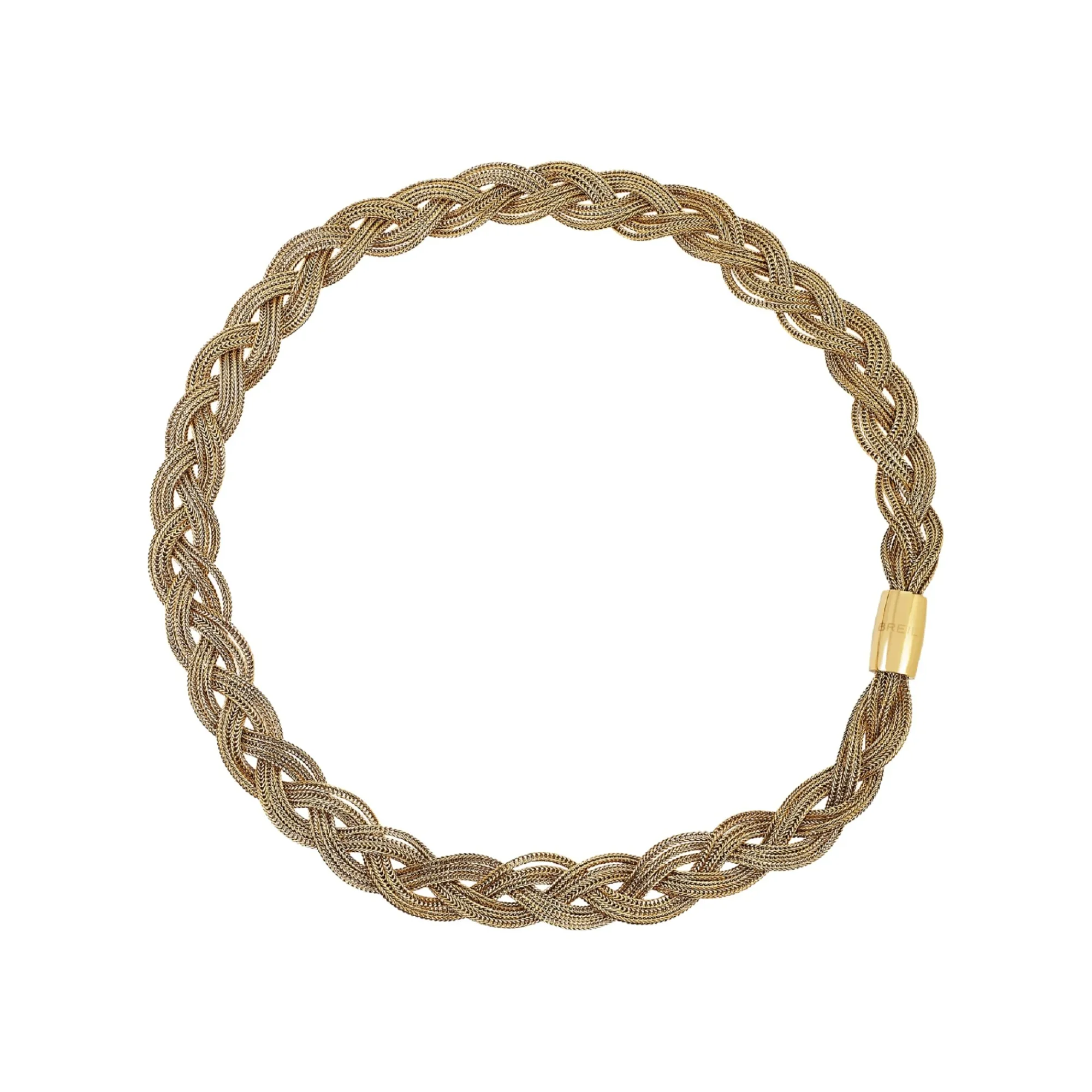 Donna Breil Collane-MAGNETICA SYSTEM-ELEMENTO MEDIUM GOLDEN TWIST - COLLANA