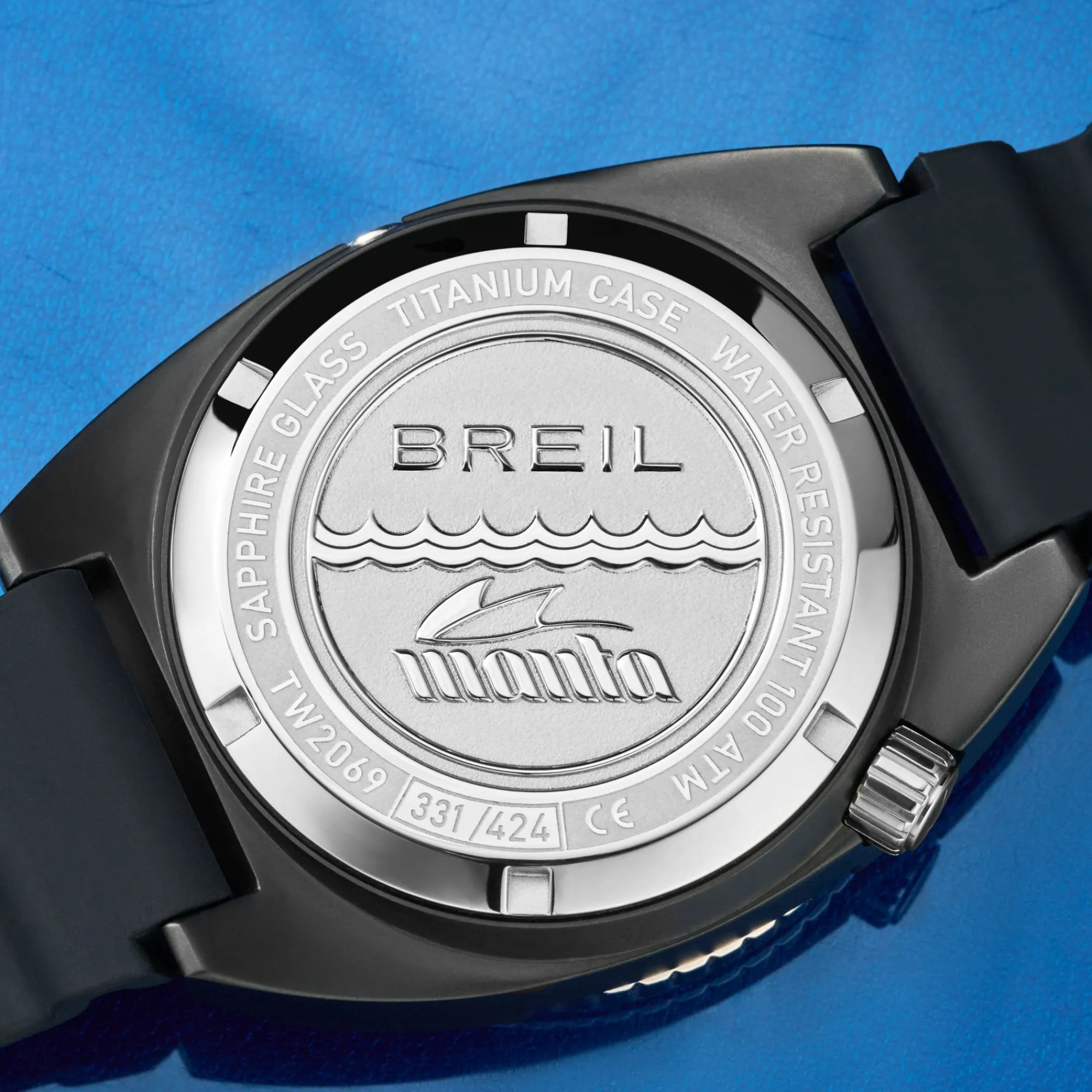 Uomo Breil Solo Tempo|Automatici-MANTA 100 AUTOMATIC-MANTA DIVER AUTOMATIC 1000m SOLO TEMPO 44 MM