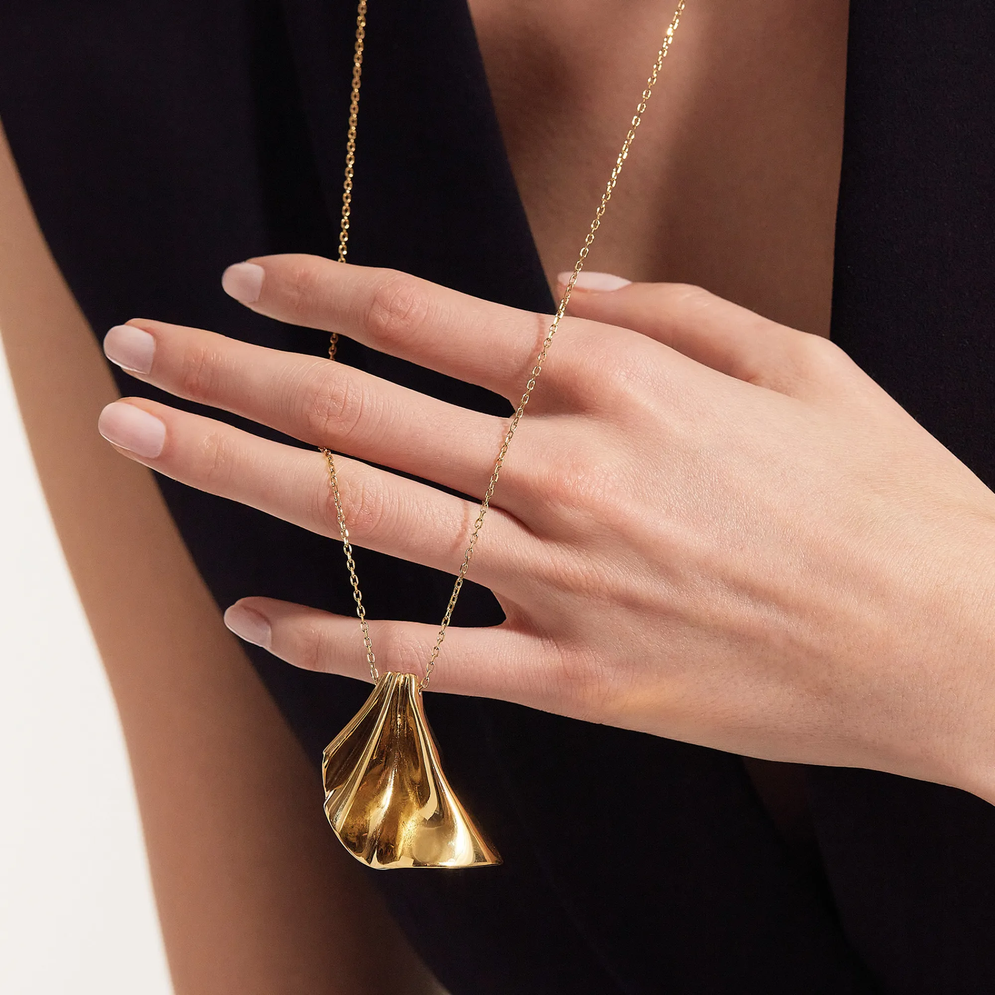 Donna Breil Collane|Plissè-PLISSE’-COLLANA IN ACCIAIO COLOR ORO