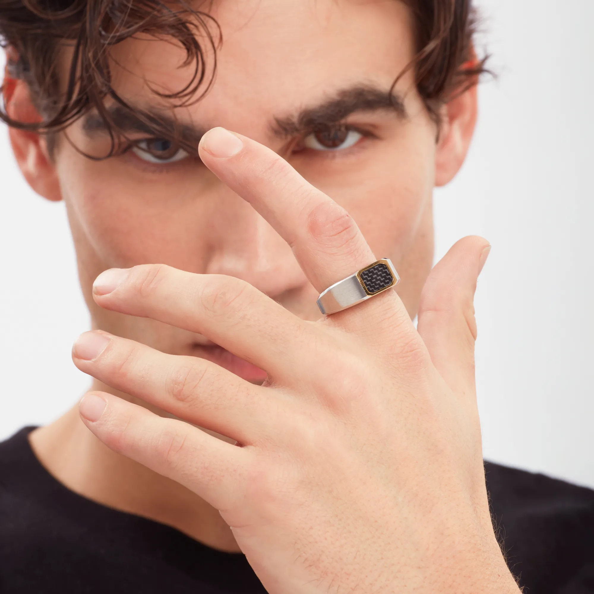 Uomo Breil Anelli|Idee Regalo Per Lui-RADIANT FIBER-ANELLO RADIANT FIBER -23