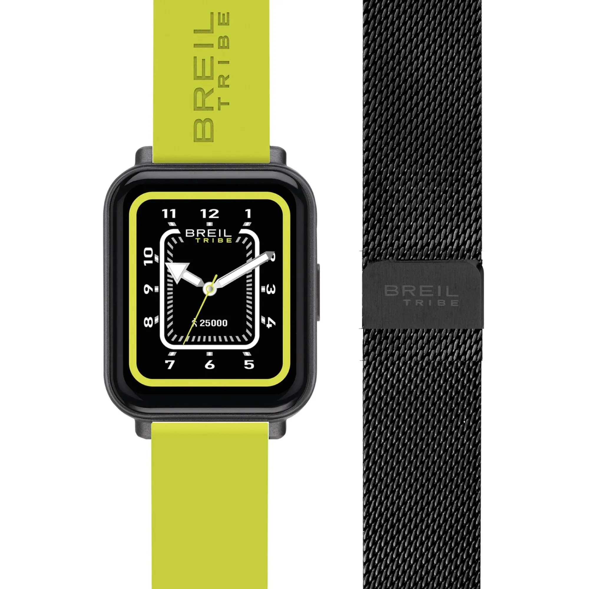 Uomo Breil Smartwatch|Idee Regalo Per Lui-SBT-2-SMARTWATCH UNISEX CON DOPPIO CINTURINO 45MM