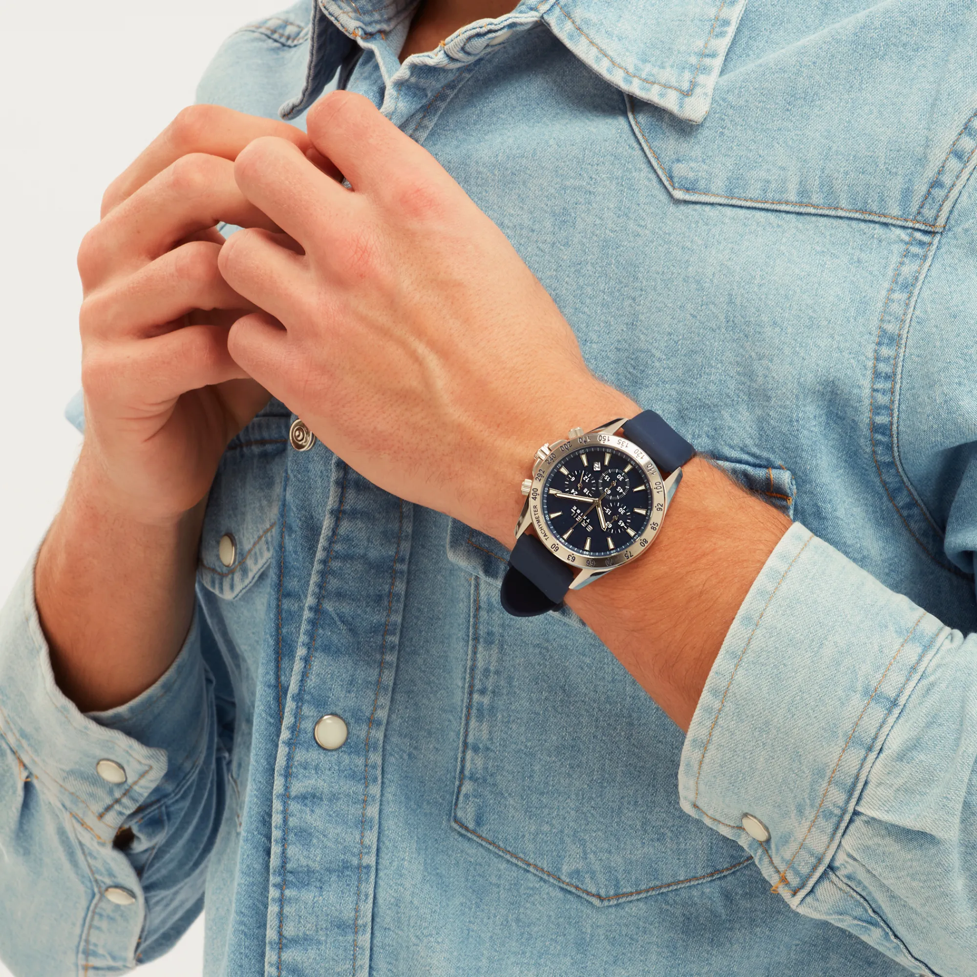 Uomo Breil Chrono-SIDELINE-SIDELINE CHRONO GENT 43 MM