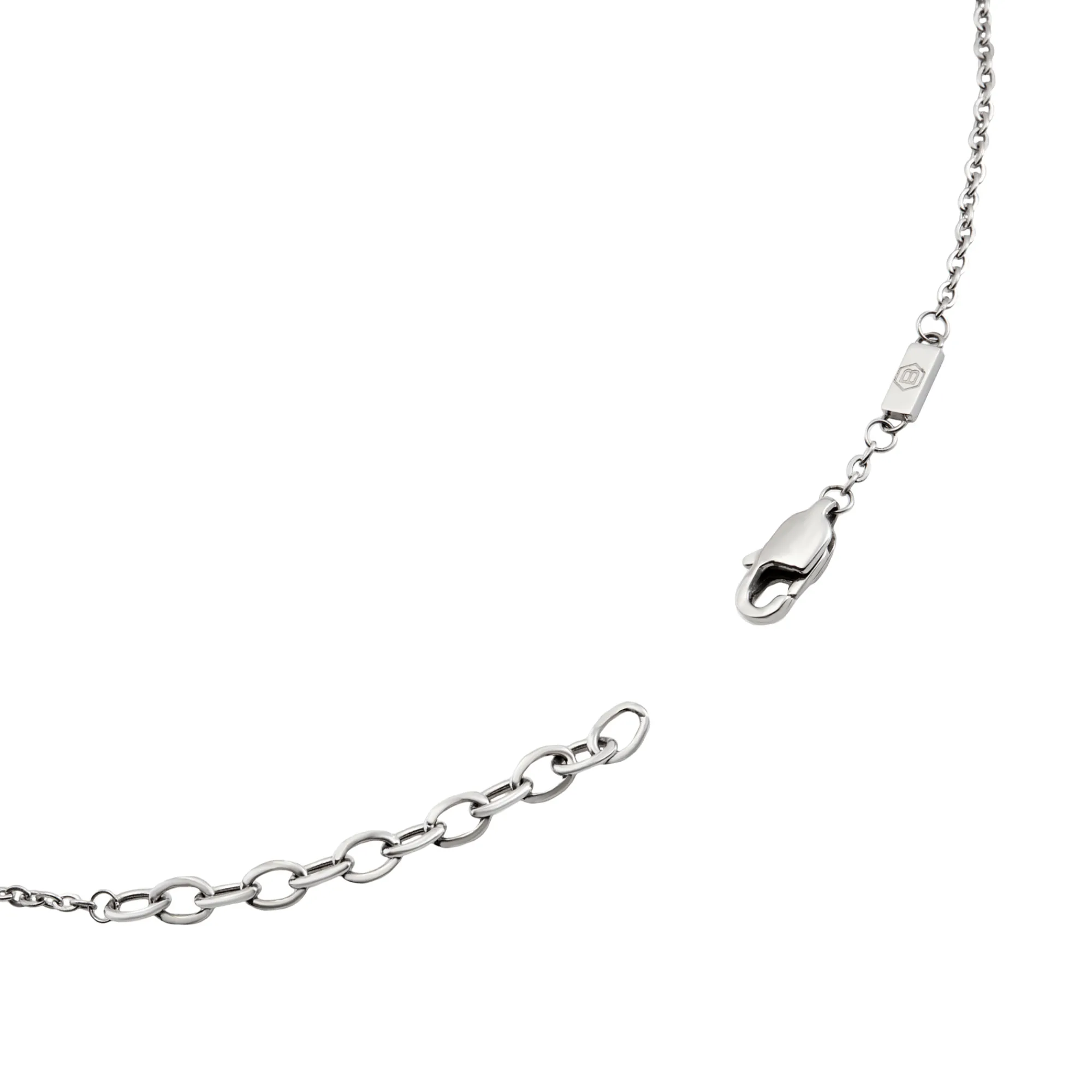 Uomo Breil Collane-TAG AND CROSS-COLLANA IN ACCIAIO CON PENDENTE