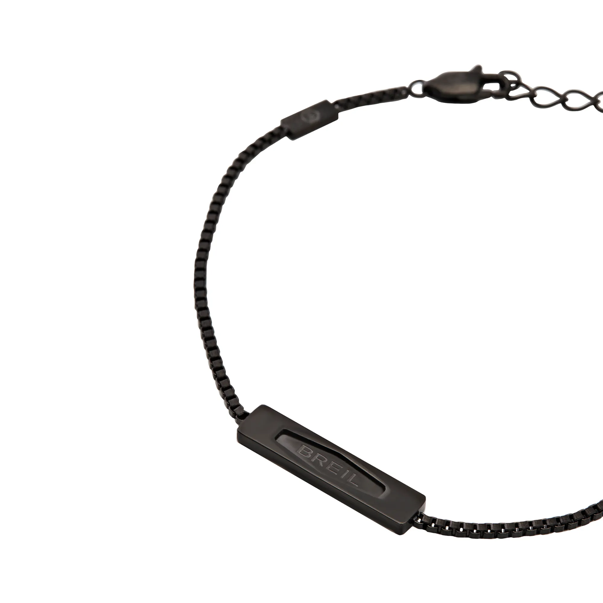 Uomo Breil Bracciali|Idee Regalo Per Lui-URBANCORE-BRACCIALE IN ACCIAIO COLOR NERO